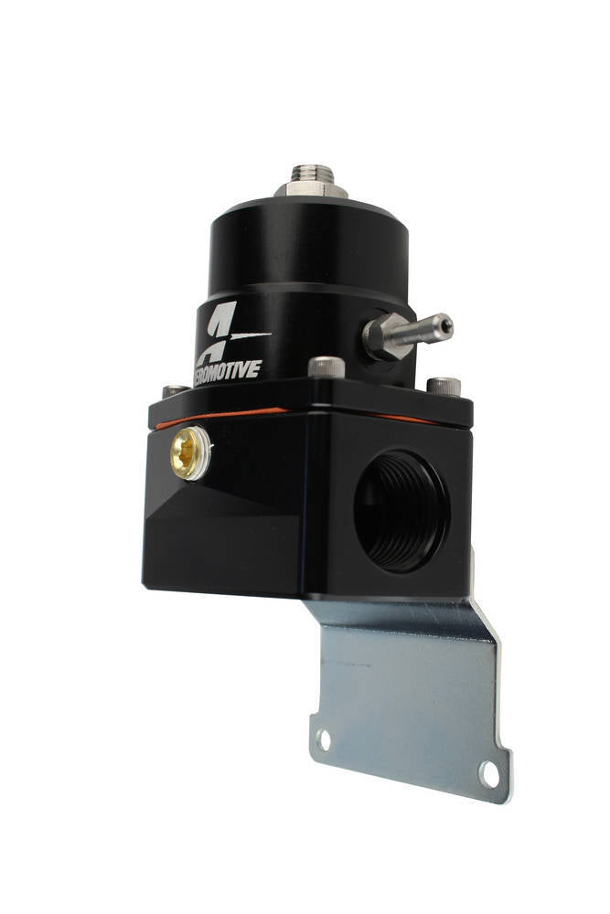 AEROMOTIVE Adj EFI Regulator w/2 10an Inlets - Black (AFS13128)