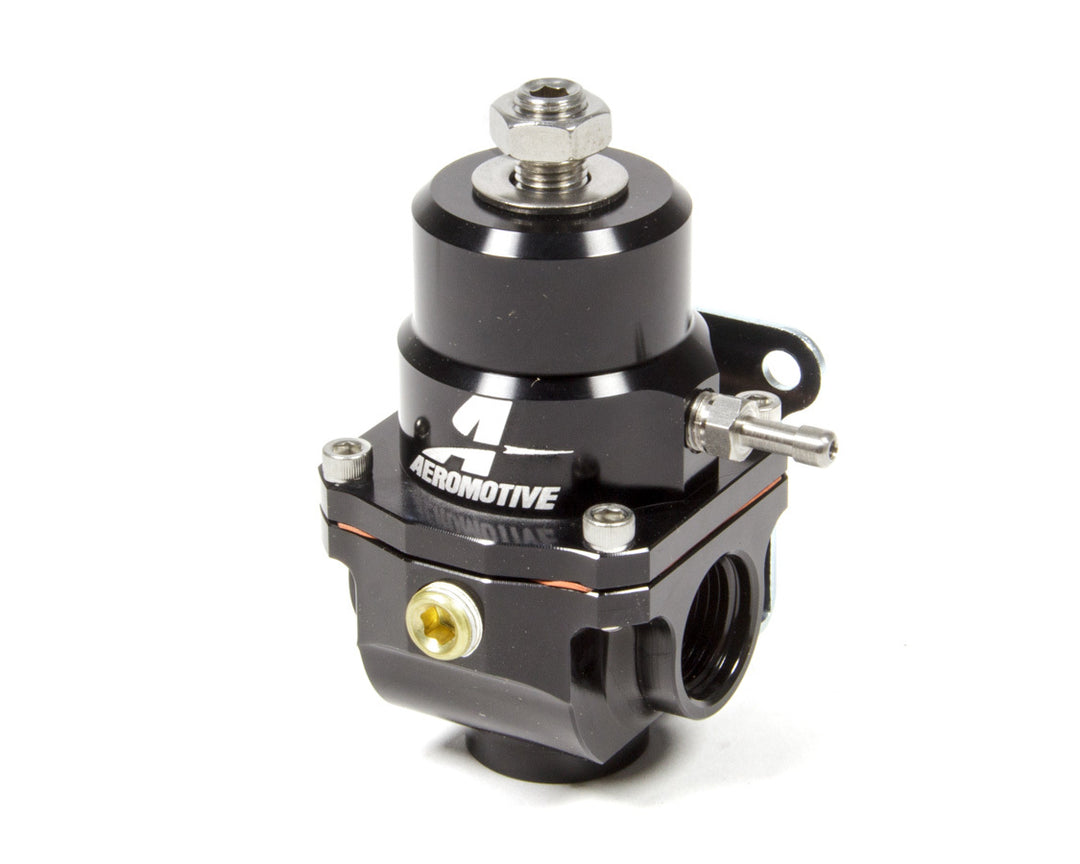 AEROMOTIVE X1 Fuel Regulator Black 3-20psi w/.313 Seat (AFS13304)