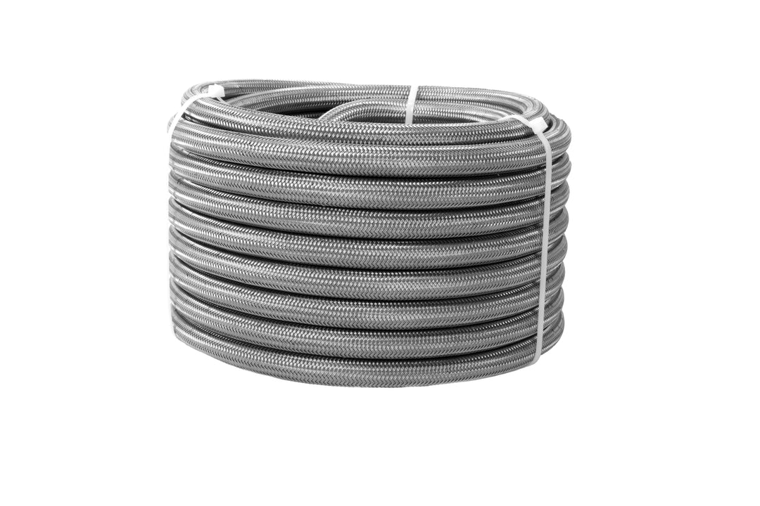 AEROMOTIVE 12an PTFE S/S Braided Hose 16ft (AFS15319)
