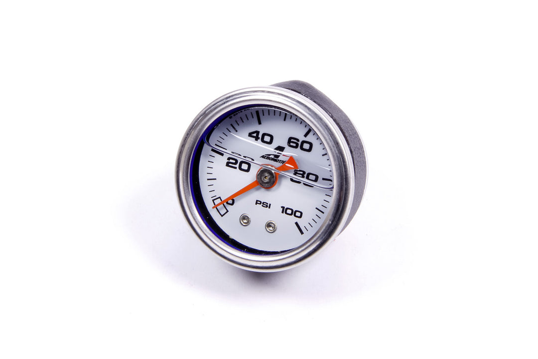 AEROMOTIVE Fuel Pressure Gauge - 1.5in 0-100psi (AFS15633)