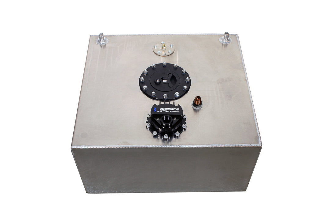 AEROMOTIVE Alm Fuel Cell 15-Gal w/ 5.0 GPM Spur Gear Pump (AFS18372)
