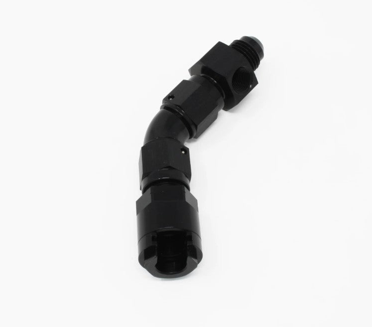 AEROMOTIVE Adapter Kit 45-Deg  3/8 Female Quick Con. to 6an (AFS65602)