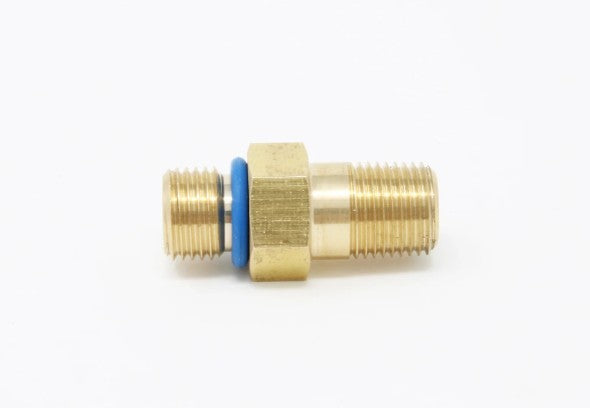 AEROMOTIVE Adapter 10mm x 1.0 Male to 1/8-MNPT  Brass (AFS65610)