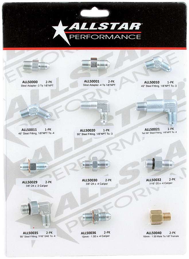 ALLSTAR PERFORMANCE Brake Fitting Display 1 of 4 (ALL080)