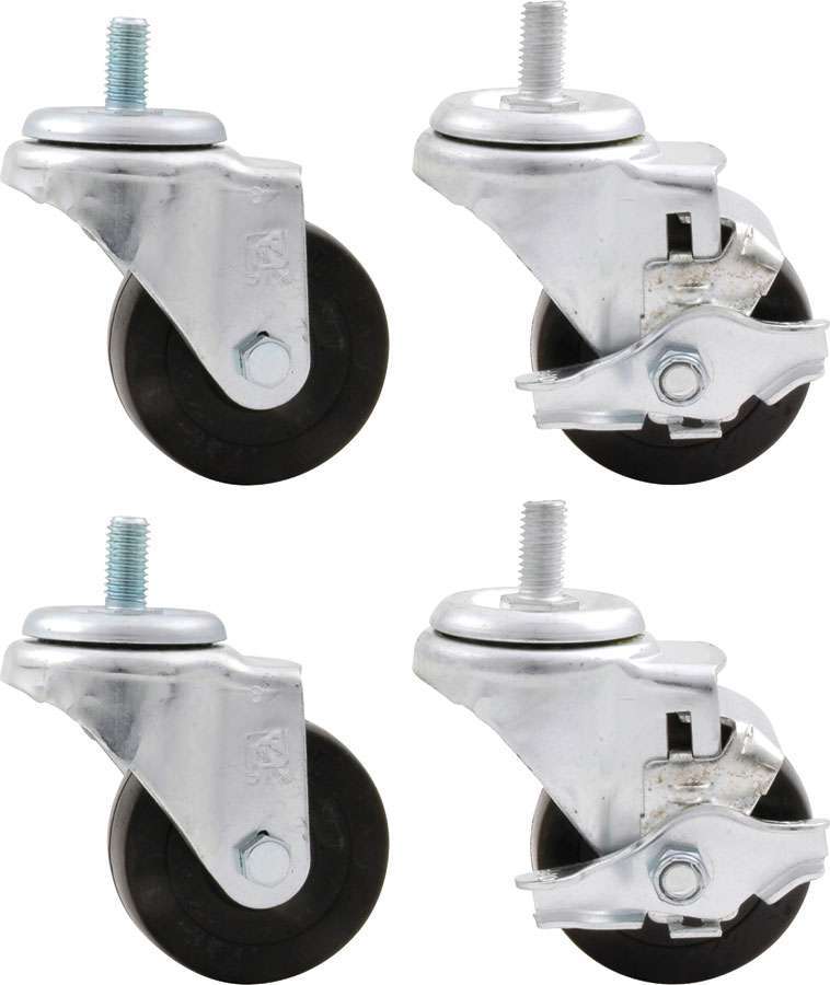ALLSTAR PERFORMANCE Wheel Kit 3in Heavy Duty Locking (ALL10165)
