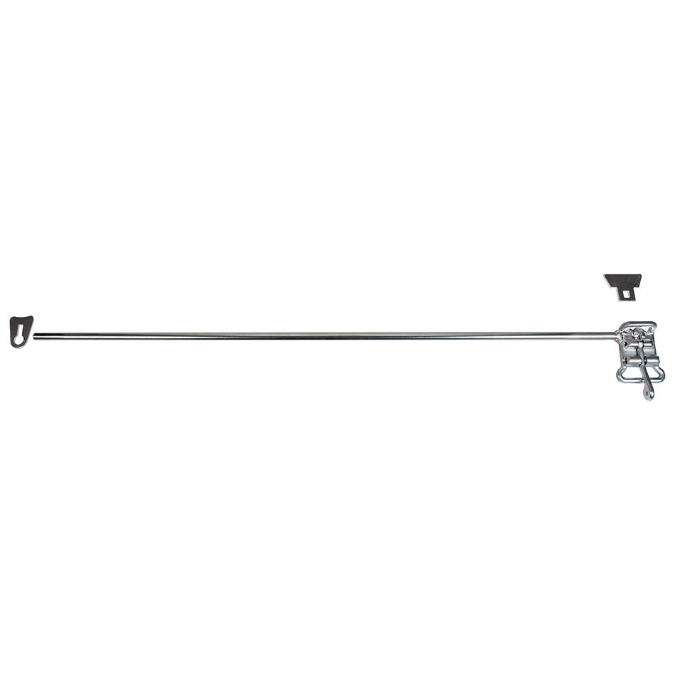 ALLSTAR PERFORMANCE Window Net Kit Latch Type Round Bar (ALL10217)