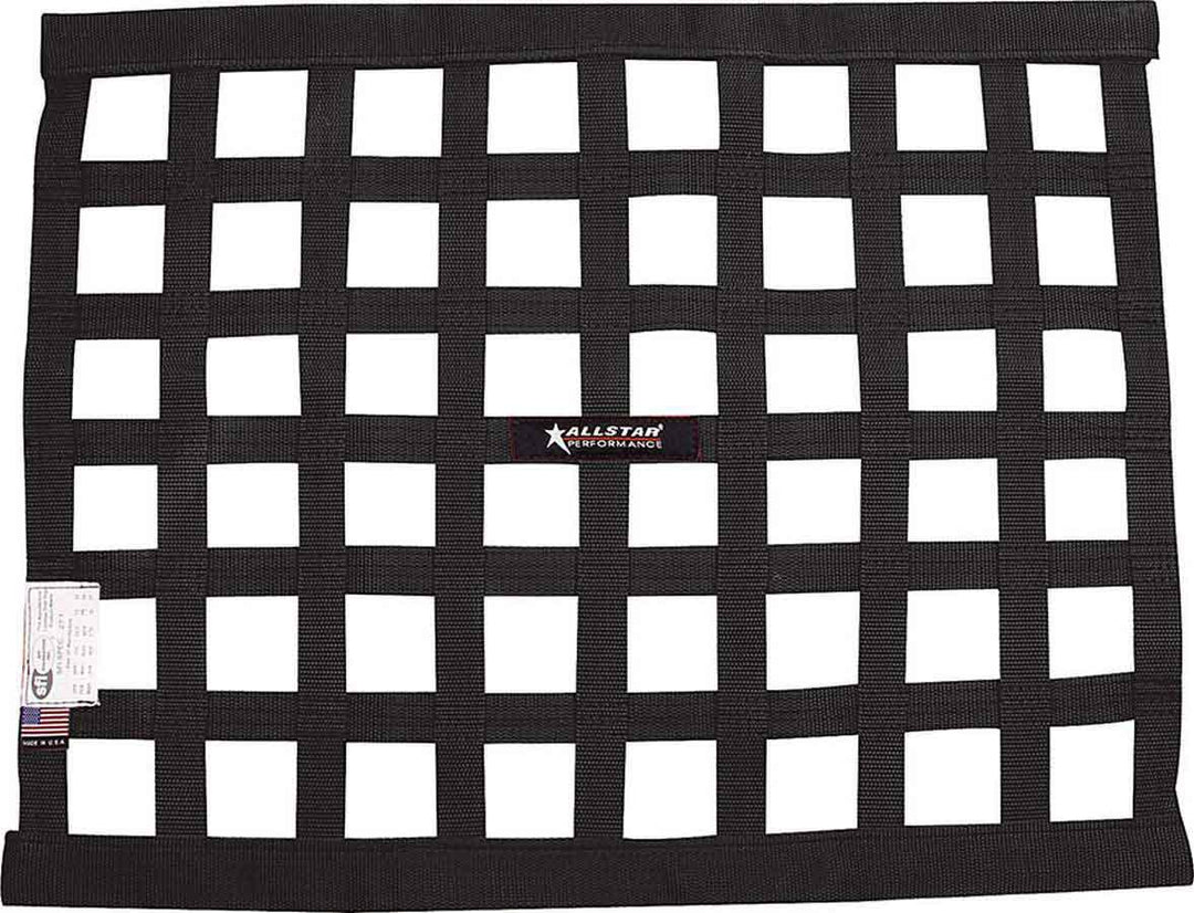 ALLSTAR PERFORMANCE Window Net Border Style 18 x 24 SFI Black (ALL10285)