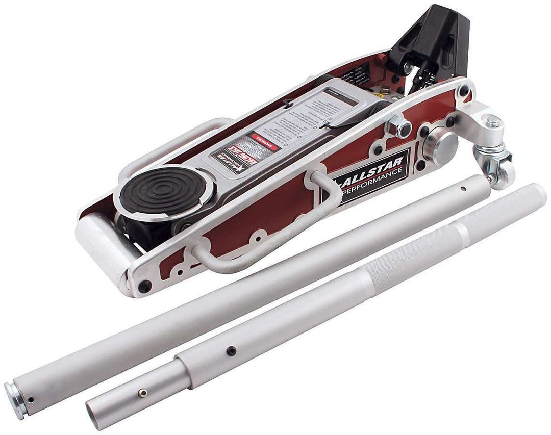ALLSTAR PERFORMANCE Aluminum Racing Jack 3 Pump Red (ALL10422)