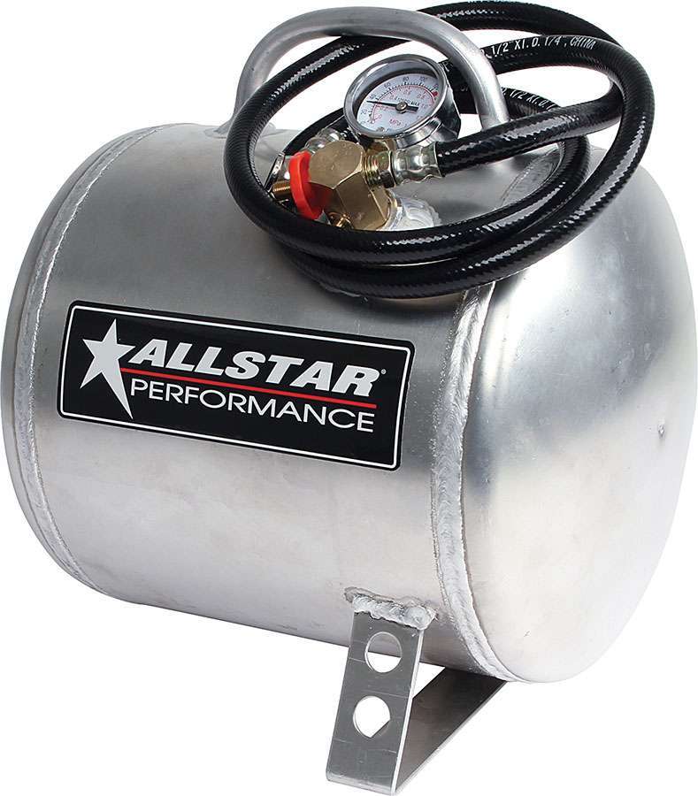 ALLSTAR PERFORMANCE Aluminum Air Tank 9x11 Horizontal 2-3/4 Gallon (ALL10530)