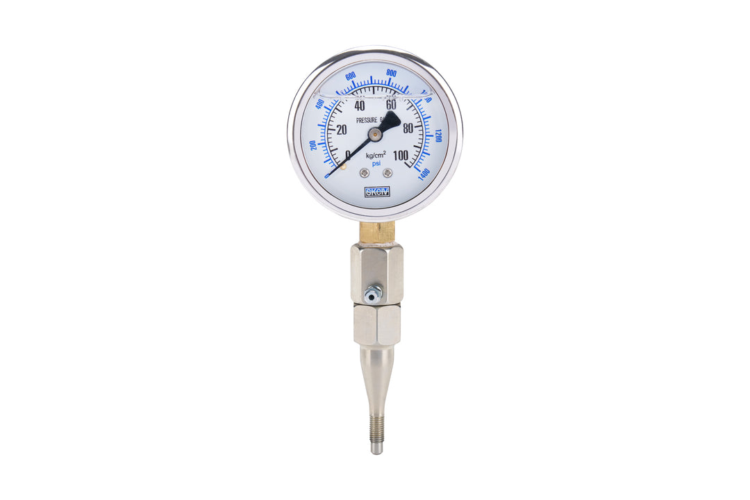ALLSTAR PERFORMANCE Brake Pressure Gauge 360 Deg Rotation (ALL11020)