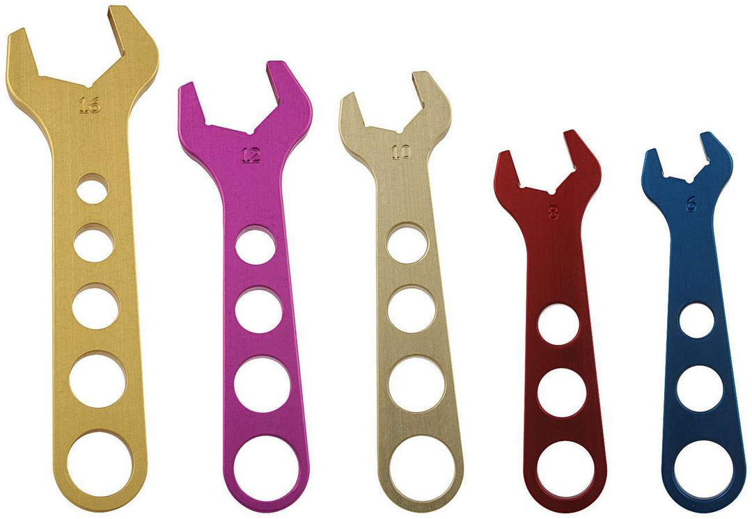 ALLSTAR PERFORMANCE Aluminum Wrench Set (6-8-10-12-16) (ALL11100)