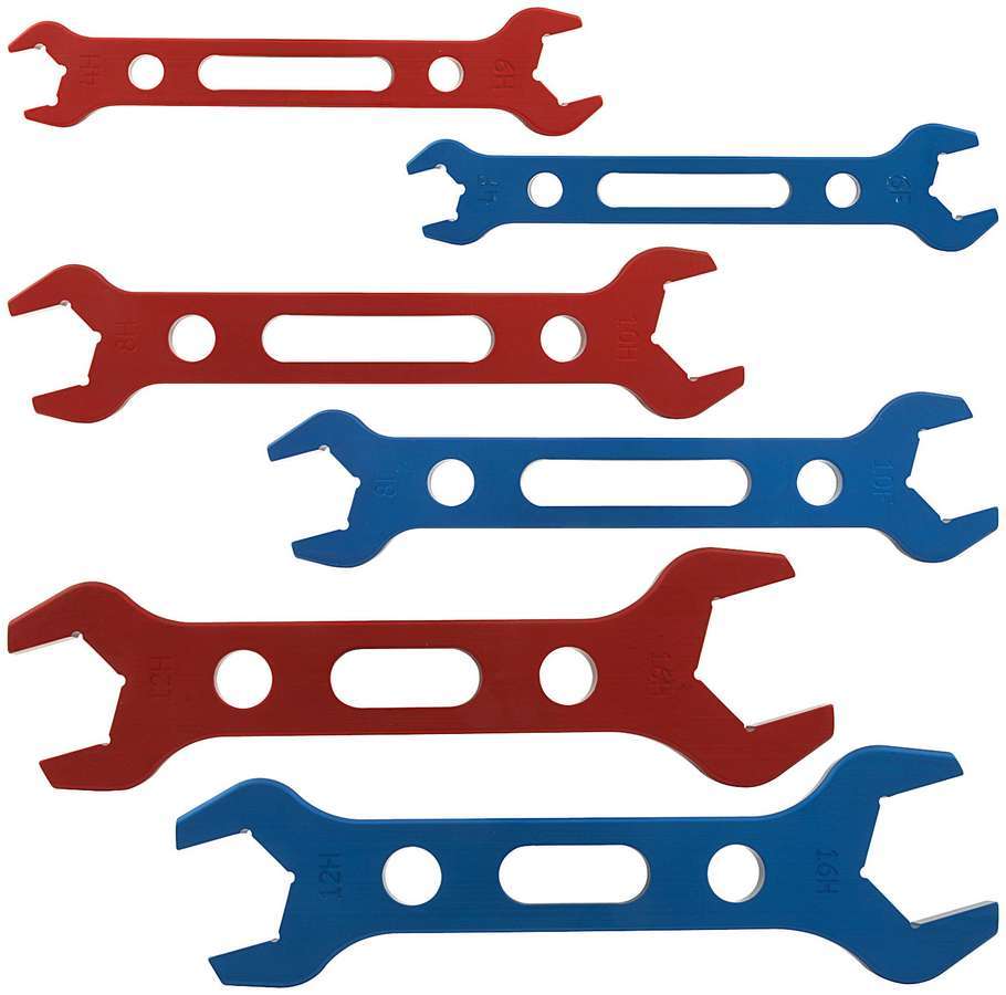 ALLSTAR PERFORMANCE Aluminum Wrench Set Double Ended (ALL11120)