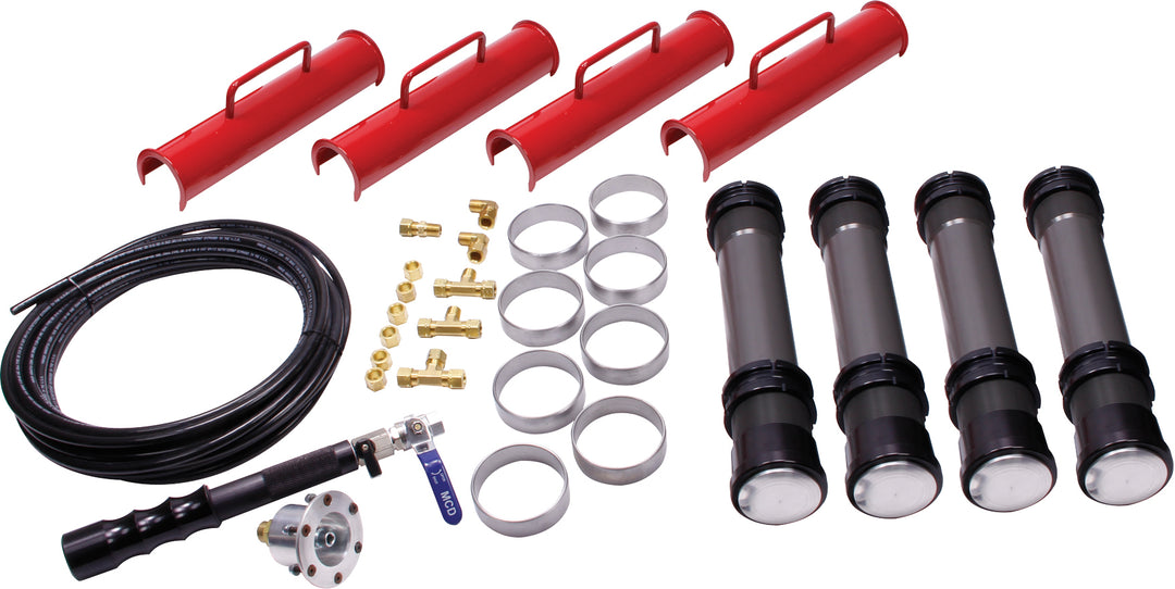 ALLSTAR PERFORMANCE Air Jacks Complete Kit 11.75in (ALL11302)