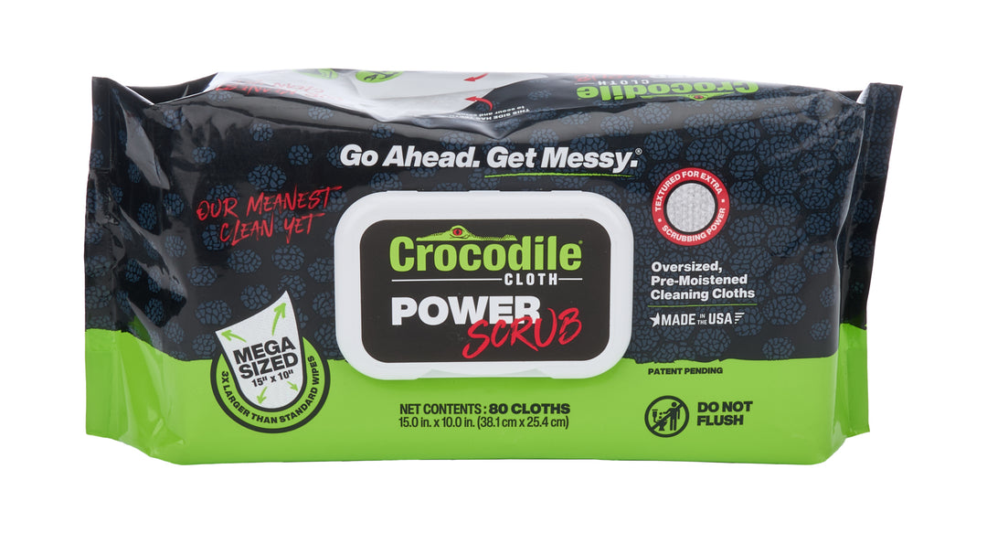 ALLSTAR PERFORMANCE Croc Cloth Power Scrub 80pk (ALL12018)