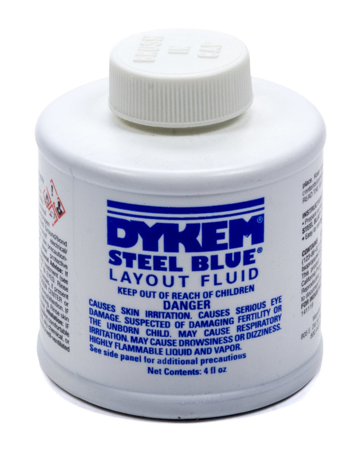 ALLSTAR PERFORMANCE Dykem Layout Fluid 4oz Brush in Cap (ALL12070)