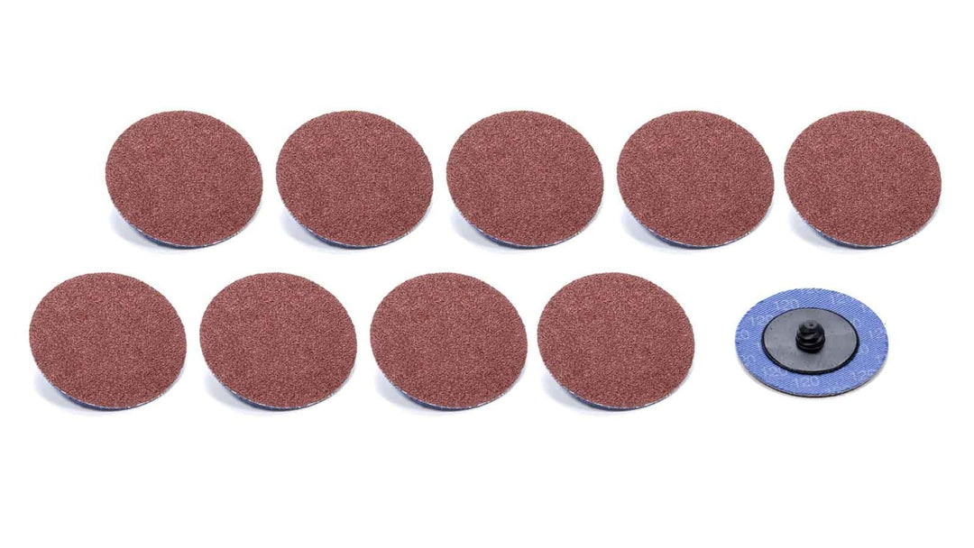 ALLSTAR PERFORMANCE Twist Lock Sanding Disc 2in 120 Grit 10pk (ALL12107)