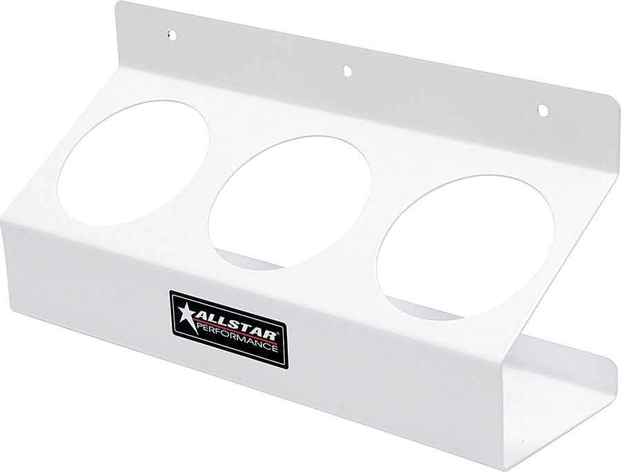 ALLSTAR PERFORMANCE Aerosol Can Holder White 3 Hole (ALL12201)