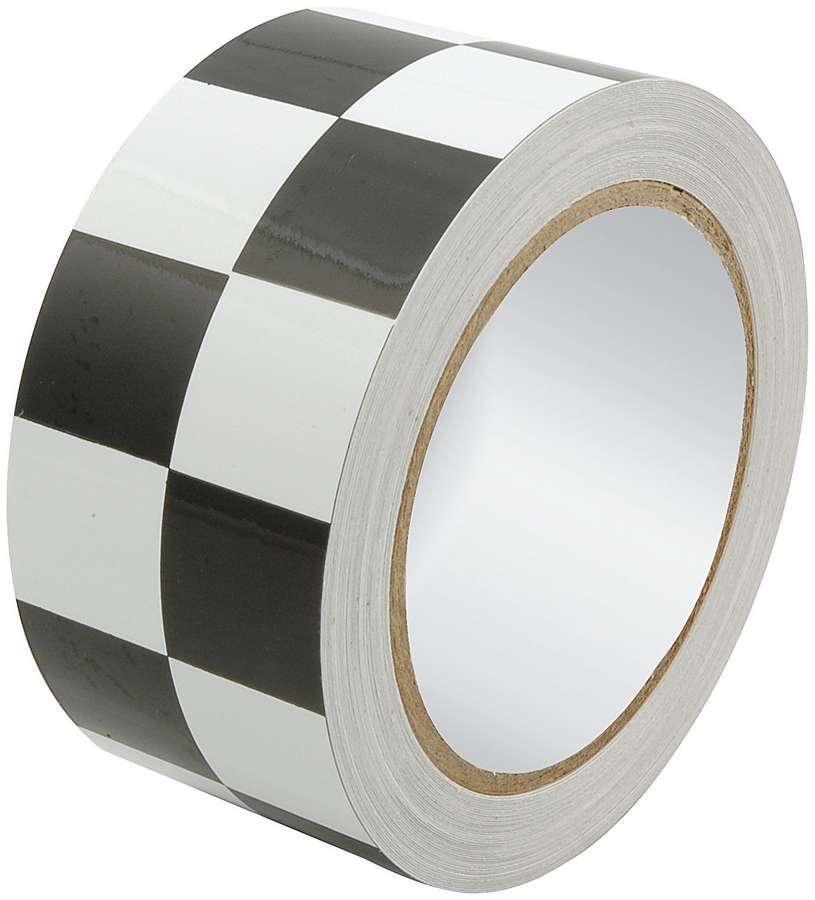 ALLSTAR PERFORMANCE Racers Tape 2in x 45ft Checkered Black/White (ALL14149)