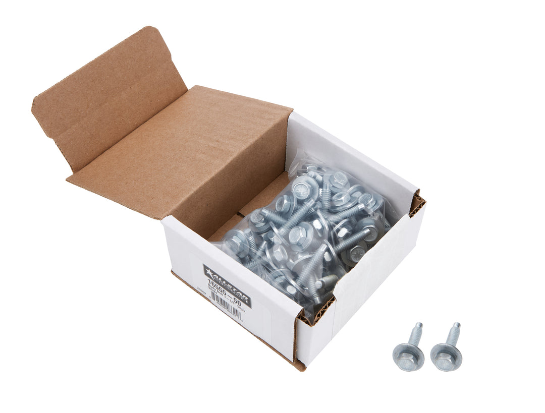 ALLSTAR PERFORMANCE Body Bolt 1-1/8in 50pk Silver (ALL16555-50)