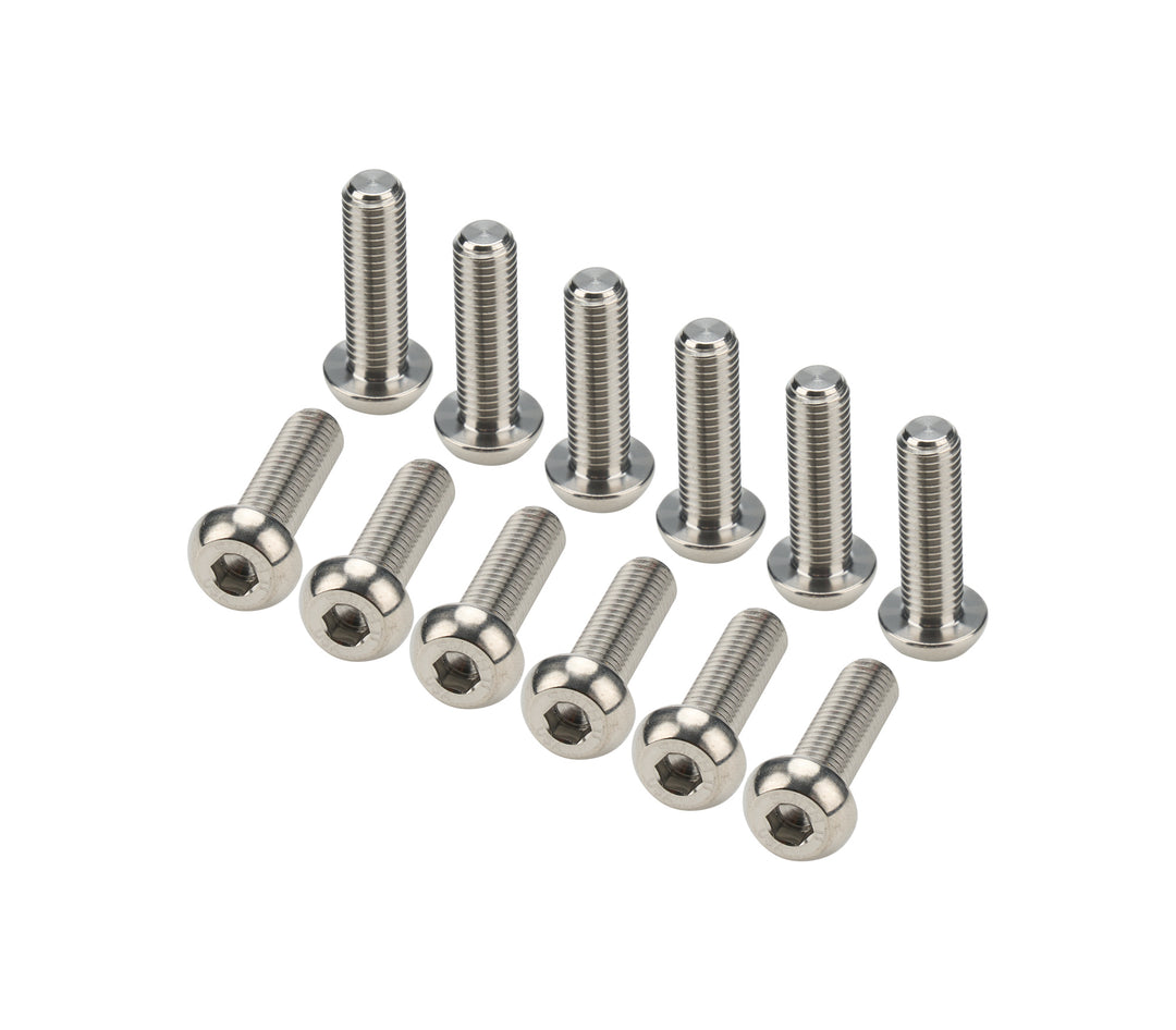ALLSTAR PERFORMANCE Fuel Tank Top Plate Fastener Kit Titanium (ALL17008)