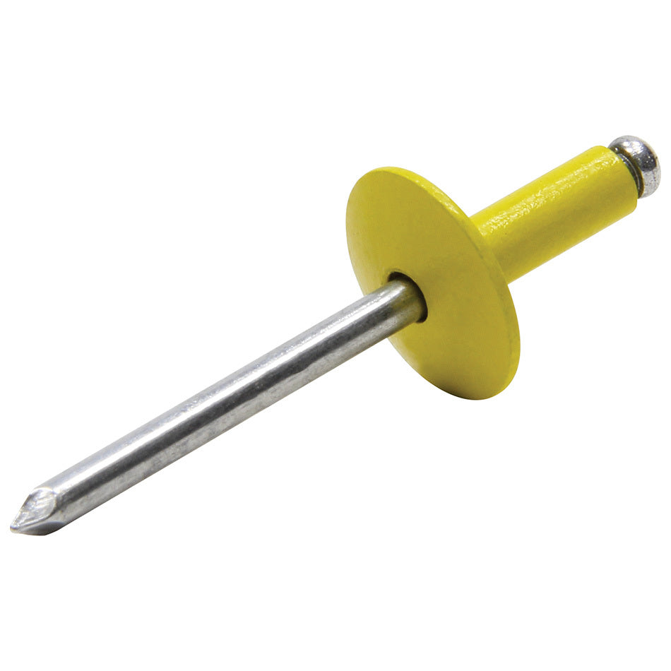 ALLSTAR PERFORMANCE Lg Hd Rivet Yellow Alum 250pk (ALL18056)