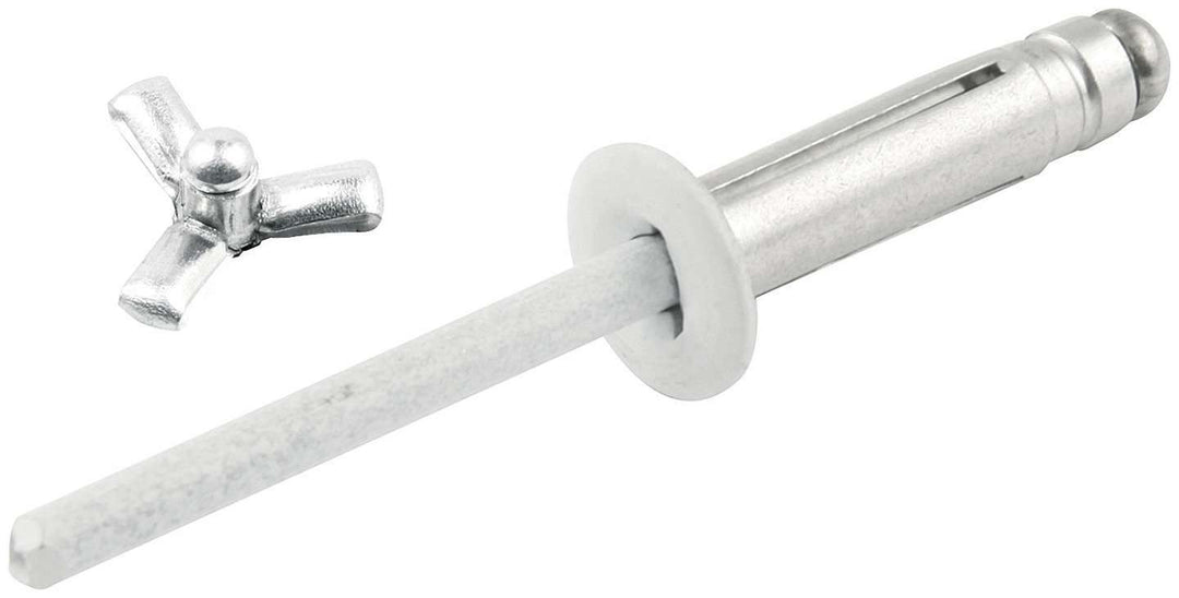 ALLSTAR PERFORMANCE Sm Hd Rivet 250pk White Flange Type (ALL18080)