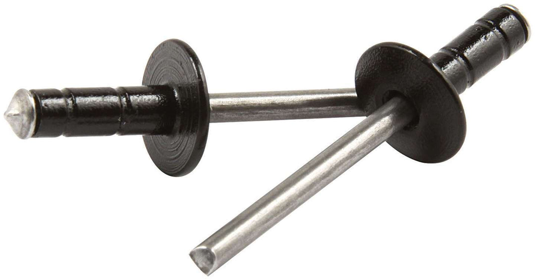 ALLSTAR PERFORMANCE Med Hd Rivet Black 250pk Multi Grip (ALL18091)