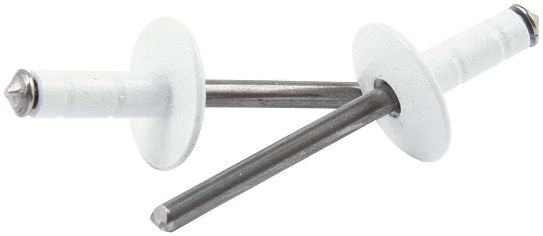 ALLSTAR PERFORMANCE Lg Hd Rivet White 250pk Multi Grip (ALL18096)
