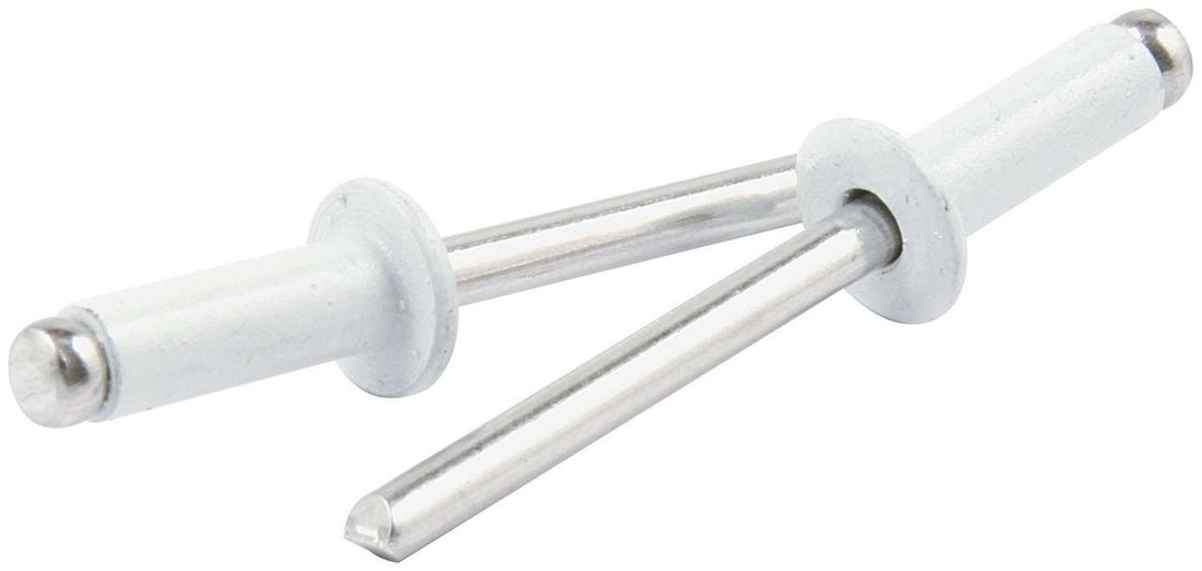 ALLSTAR PERFORMANCE Sm Hd Rivet White Alum 250pk (ALL18116)