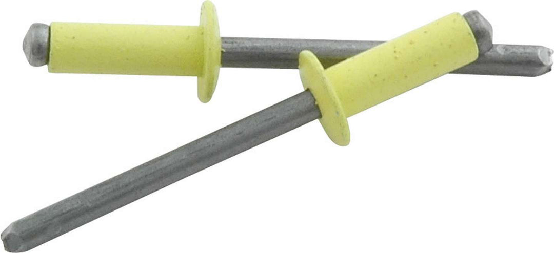 ALLSTAR PERFORMANCE Sm Hd Rivet Yellow 250pk (ALL18138)