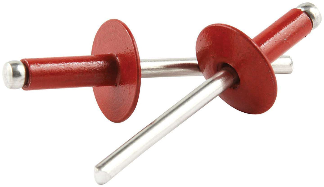 ALLSTAR PERFORMANCE Lg Hd Rivet Red Alum 250pk (ALL18164)