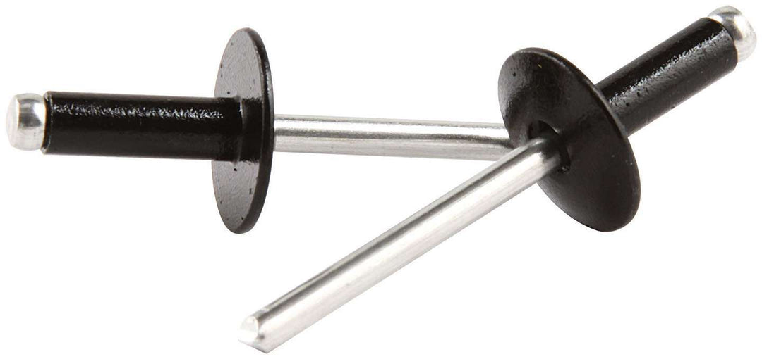 ALLSTAR PERFORMANCE Lg Hd Rivet Black Alum 250pk (ALL18170)