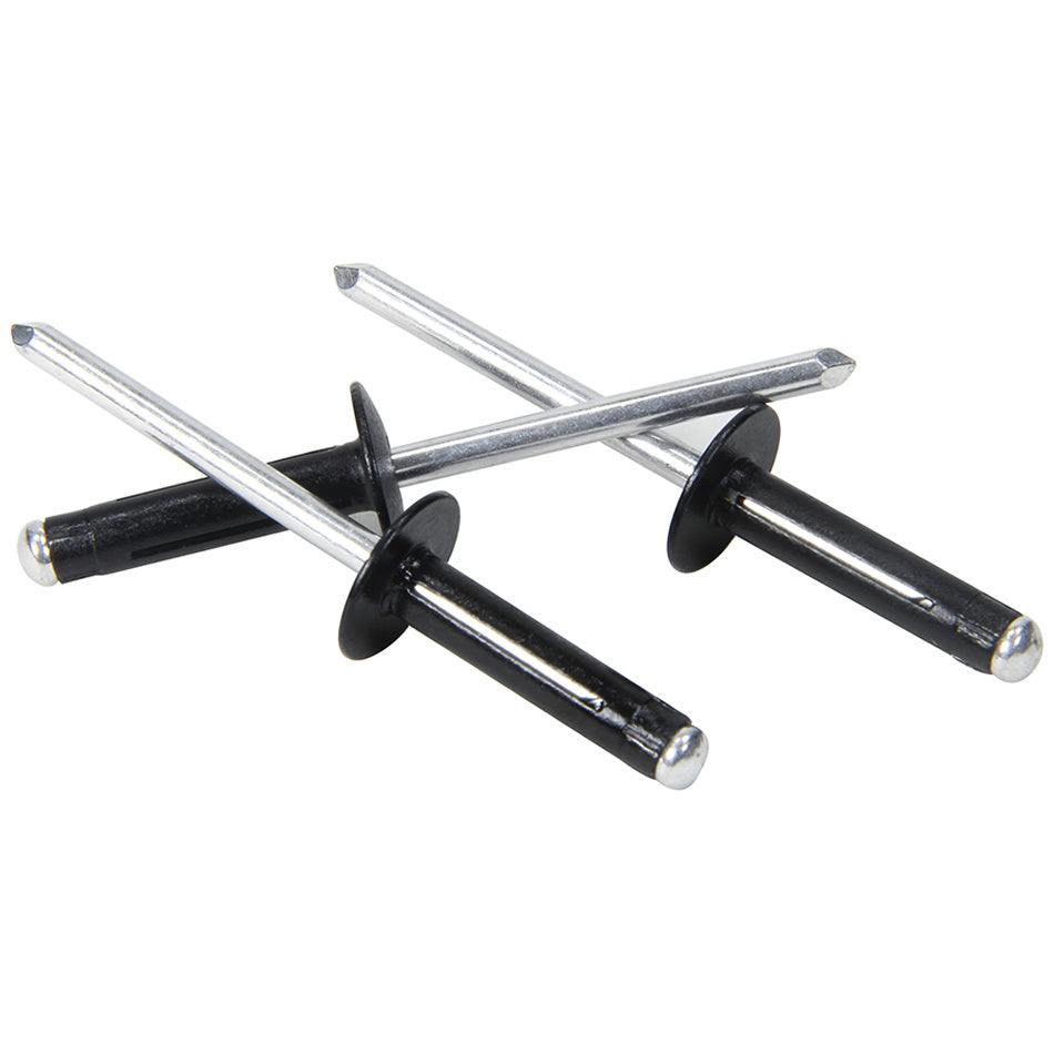 ALLSTAR PERFORMANCE Md Hd Rivet 250Pk Black Flange Type Alum Mandrel (ALL18187)