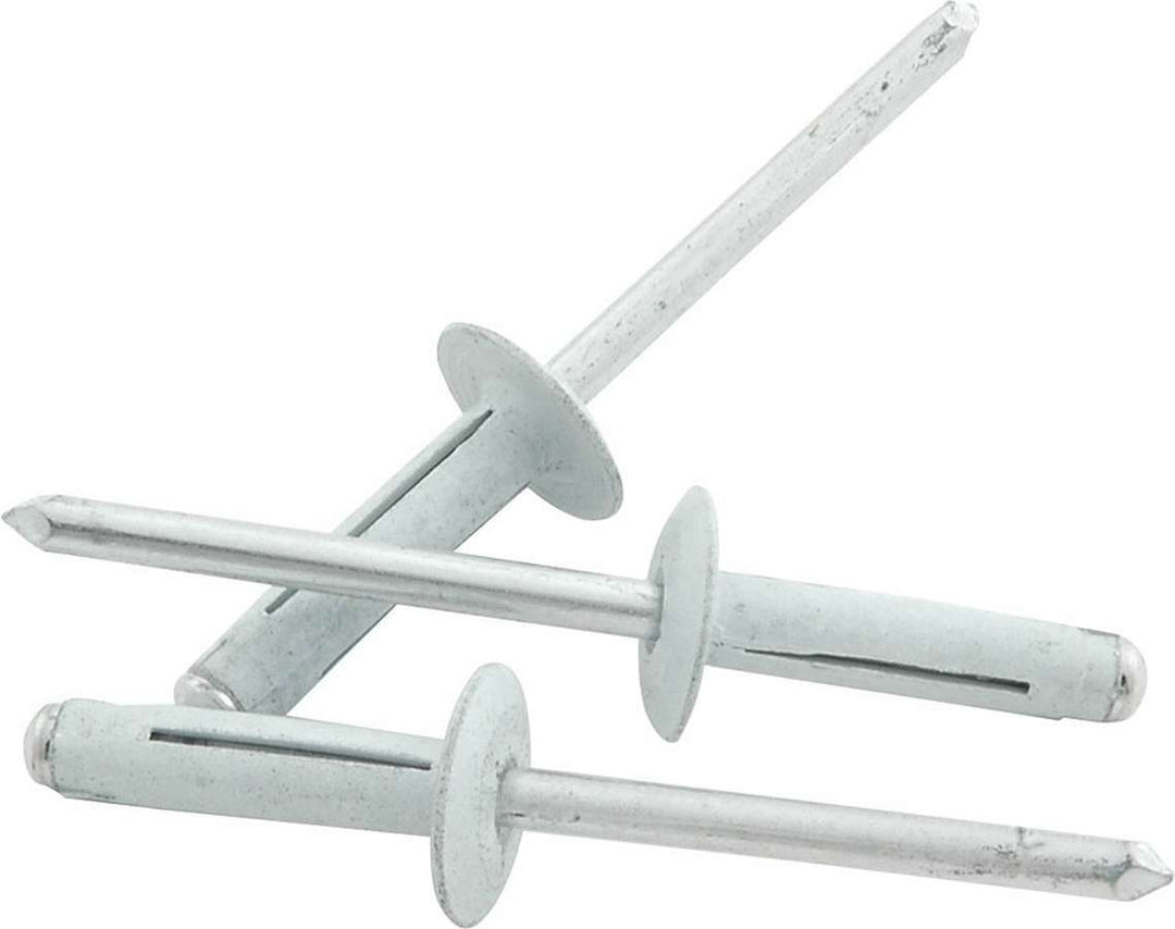 ALLSTAR PERFORMANCE Md Hd Rivet 250Pk White Flange Type Alum Mandrel (ALL18188)