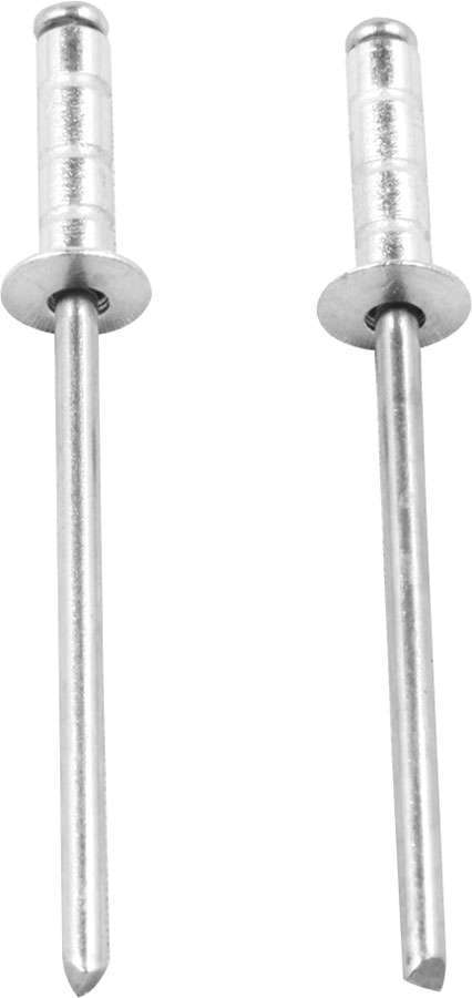 ALLSTAR PERFORMANCE 1/8in Alum Rivet Silver 250Pk Multi-Grip (ALL18198)