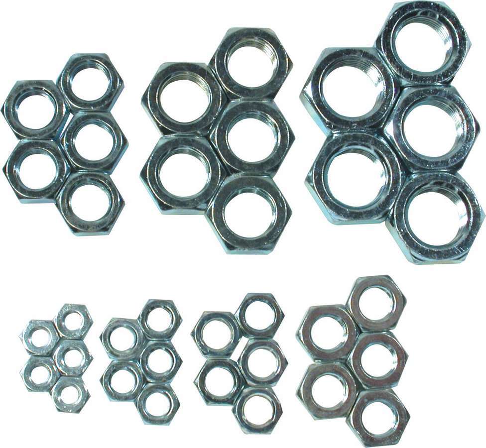 ALLSTAR PERFORMANCE RH Jam Nut Assortment Steel (ALL18290)
