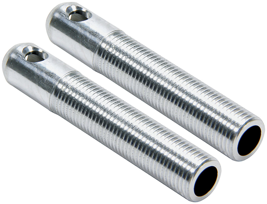 ALLSTAR PERFORMANCE L/W Aluminum Hood Pins 3/8in Silver 2pk (ALL18492)