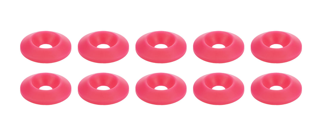 ALLSTAR PERFORMANCE Countersunk Washer Pink 10pk (ALL18696)