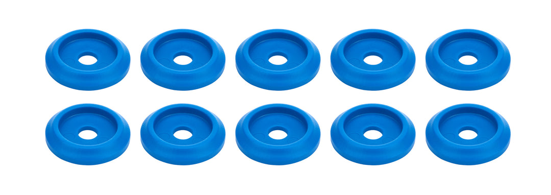 ALLSTAR PERFORMANCE Body Bolt Washer Plastic Blue 10pk (ALL18848)
