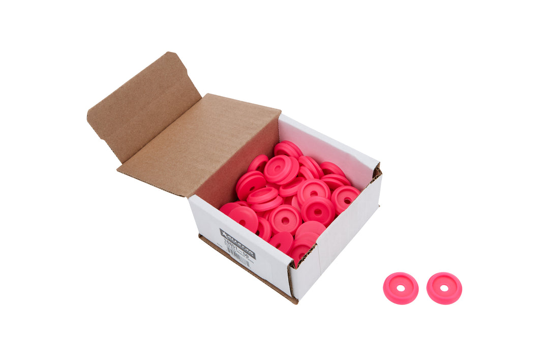 ALLSTAR PERFORMANCE Body Bolt Washer Plastic Pink 50pk (ALL18851-50)