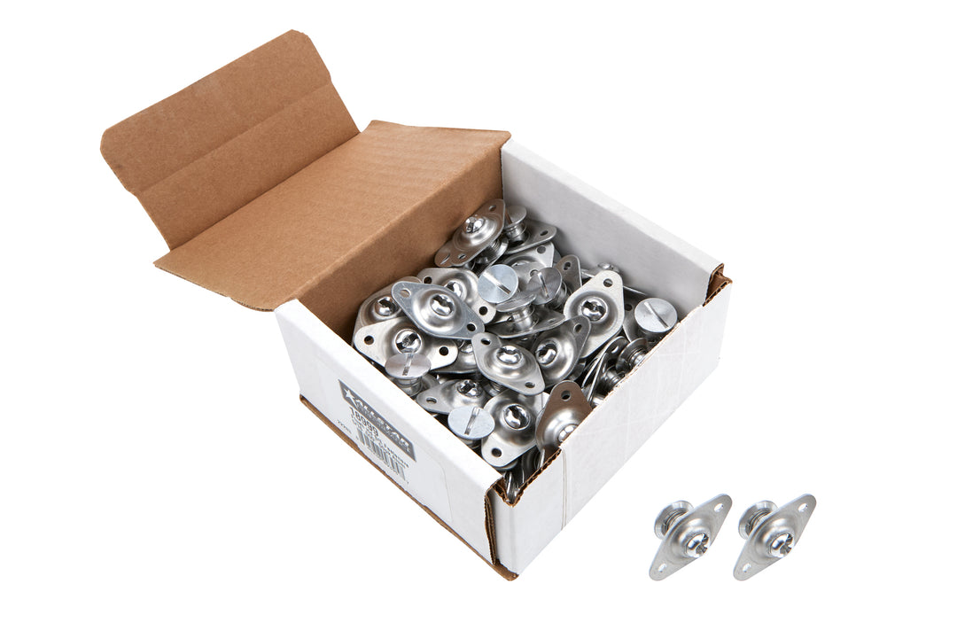 ALLSTAR PERFORMANCE Flush Hd S/E Fasteners 5/16 .500in 50pk Alum (ALL18999)