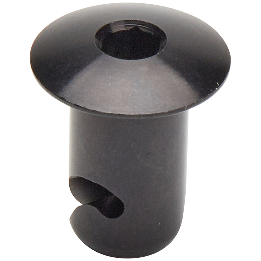 ALLSTAR PERFORMANCE Oval Allen Hd Fasteners 7/16 .500in 10pk Alum Bk (ALL19176)