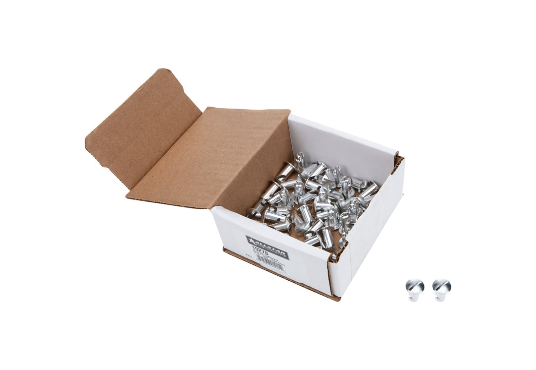 ALLSTAR PERFORMANCE Oval Hd Fasteners 5/16 .500in 50pk Alum (ALL19278)