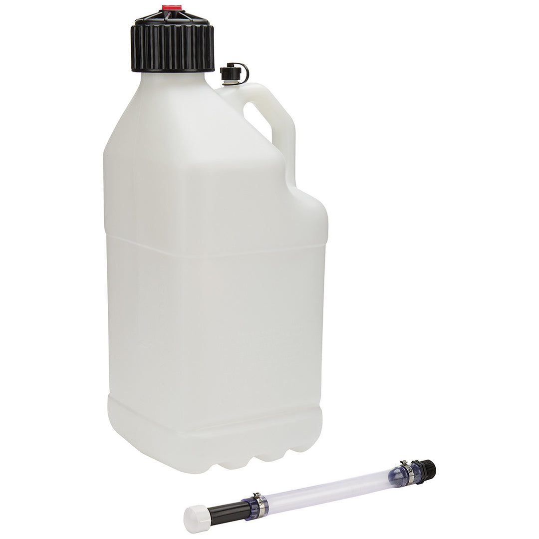 ALLSTAR PERFORMANCE Utility Jug 5 Gal w/Filler Hose Clear (ALL40120)