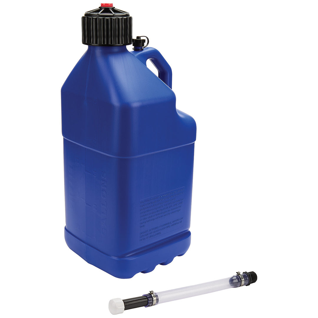ALLSTAR PERFORMANCE Utility Jug 5 Gal w/Filler Hose Blue (ALL40122)