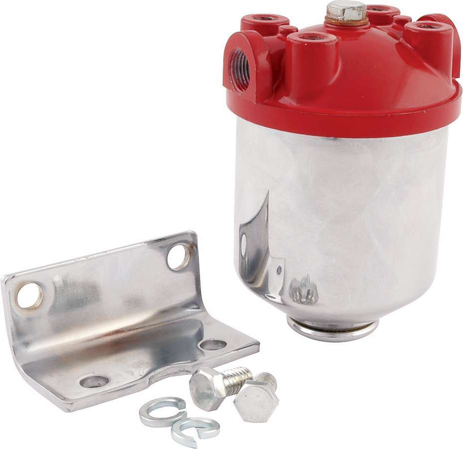 ALLSTAR PERFORMANCE Fuel Filter Chrome Canister (ALL40250)