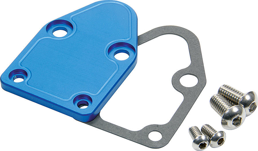 ALLSTAR PERFORMANCE SBC F/P Block Off Plate Blue (ALL40300)
