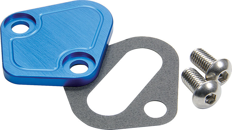 ALLSTAR PERFORMANCE BBC F/P Block Off Plate Blue (ALL40303)