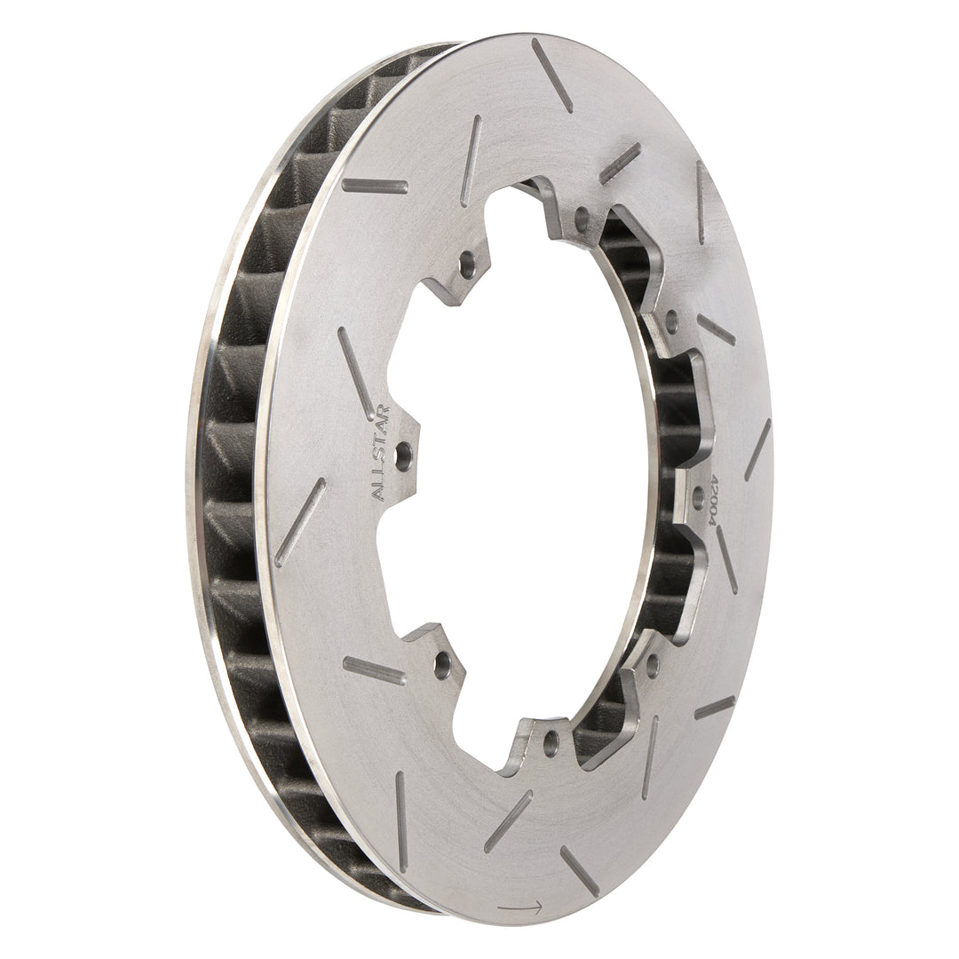 ALLSTAR PERFORMANCE Rotor LH 8 Bolt 40 Vane 1.25x11.75 Vented (ALL42004)
