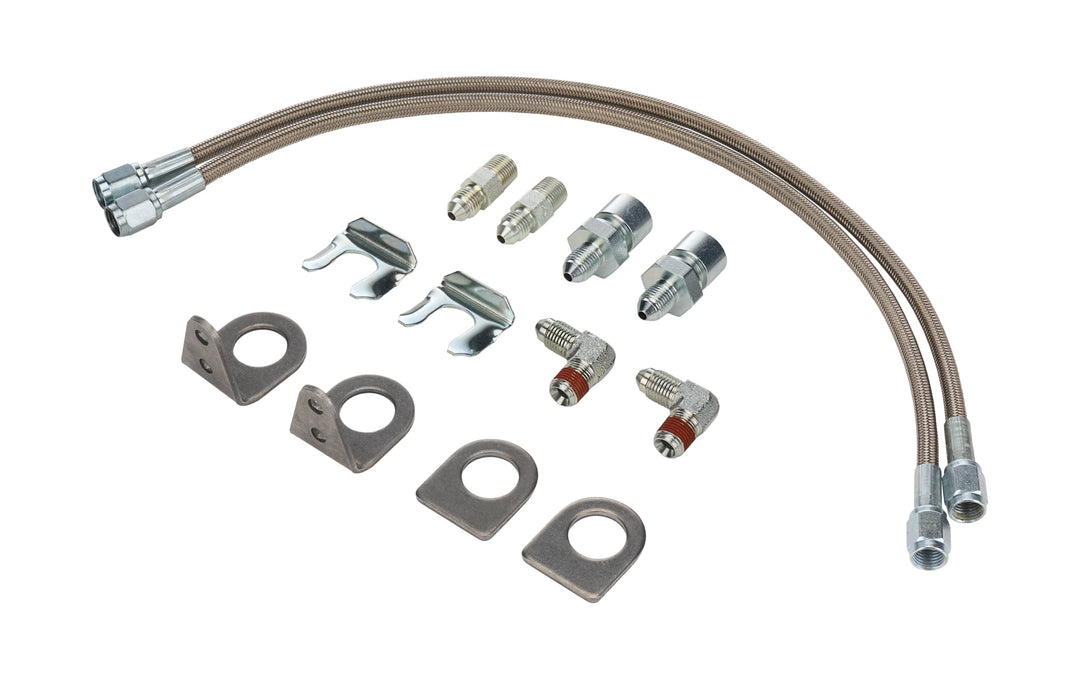 ALLSTAR PERFORMANCE Brake Line Kit Drag Wilwood or Strange (ALL42048)